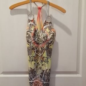 Silky Yo Yo 5 Top with chain straps